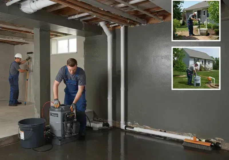 Basement Waterproofing and Flood Prevention process in Marshall County, MS